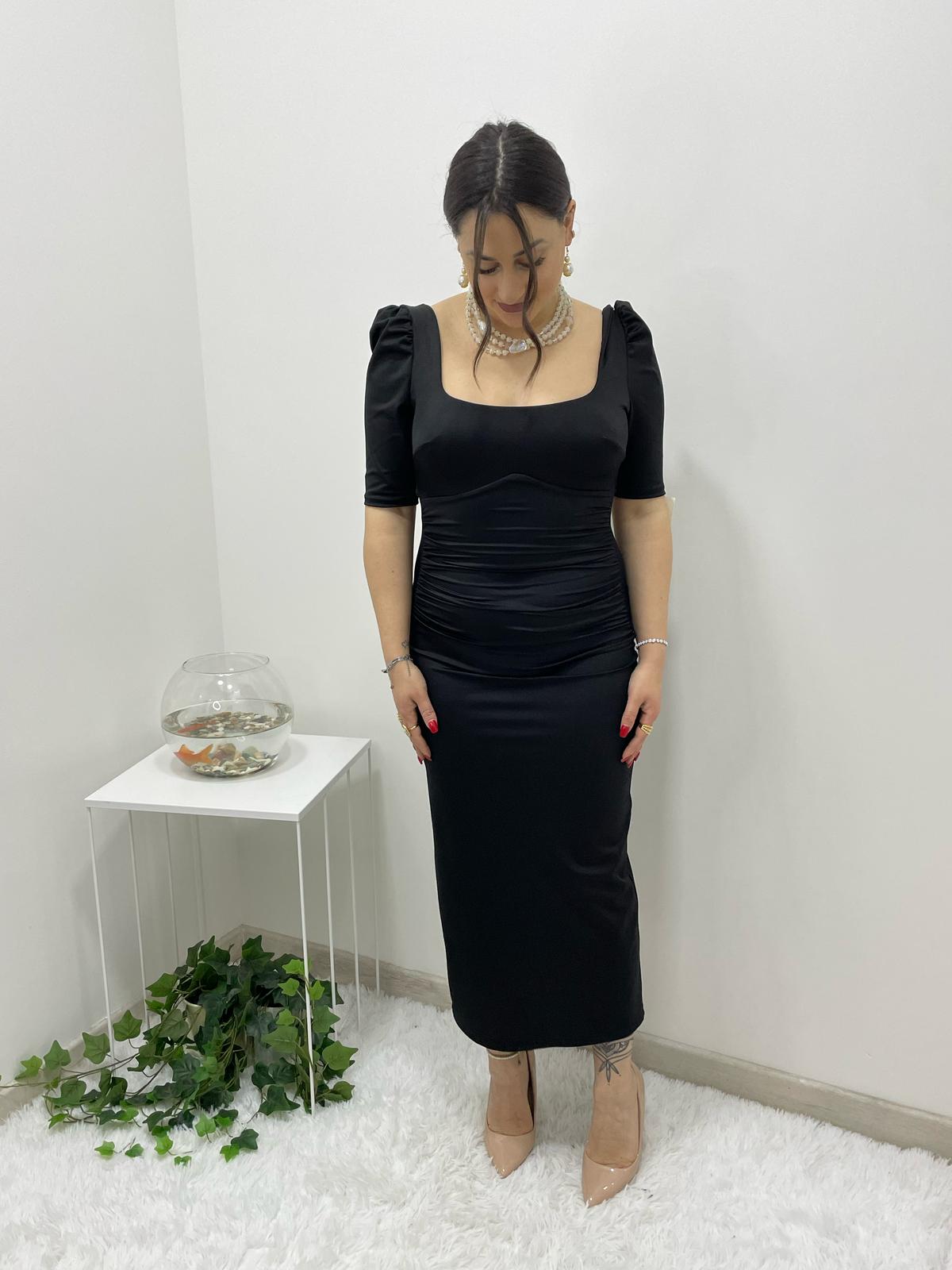 Vestito night nero
