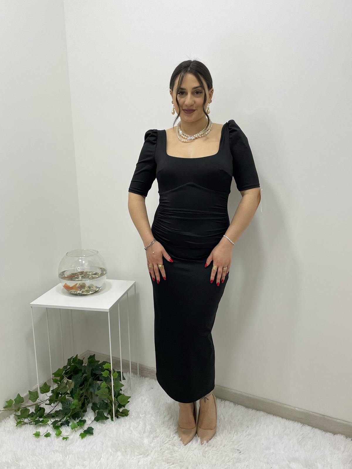Vestito night nero