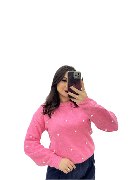 Maglione Rossella rosa