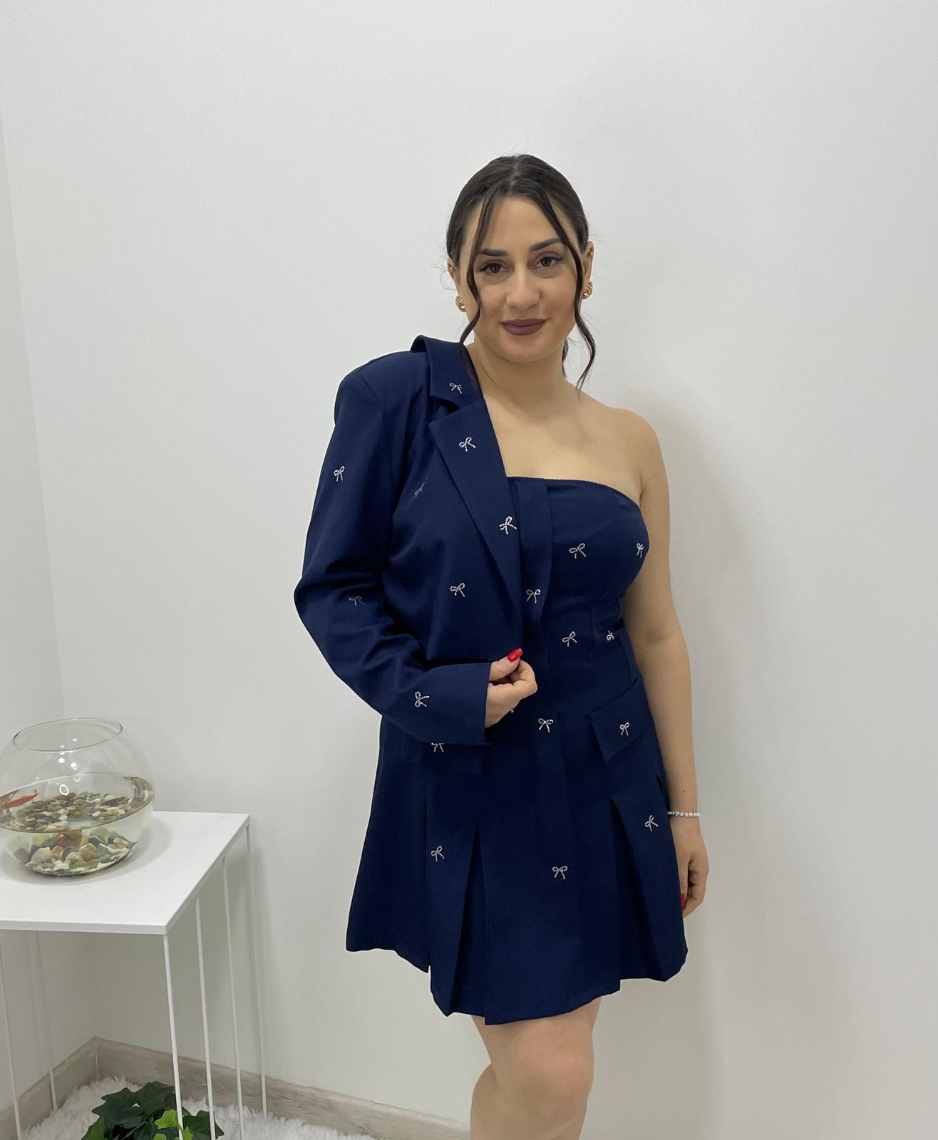 Coordinato Fiocco blu